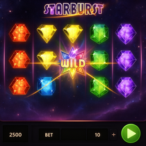 CrownPlay - Starburst Slot Game - Play Now