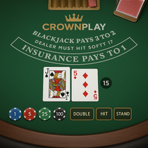 CrownPlay - Blackjack Table Game - Online Casino Latvia