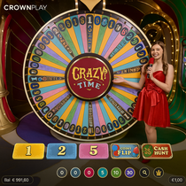 CrownPlay - Crazy Time Game - Play Now